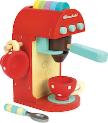 Le Toy Van Kids Household Appliance Cafe Machine made of Wood for 3+ Years Old TV299