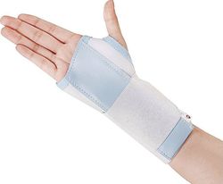 Vita Orthopaedics 03-2-015 Einstellbar Schiene Handgelenk Linke Seite in Hellblau Farbe