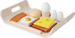 Plan Toys Cooking Toy / Kitchen Utensils Σετ Πρωϊνού made of Wood for 3+ Years Old