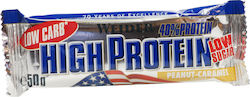 Weider High Protein Μπάρα Πρωτεΐνης με Γεύση Peanut Caramel 50gr Weider High Protein Μπάρα Πρωτεΐνης με Γεύση Peanut Caramel 50gr
