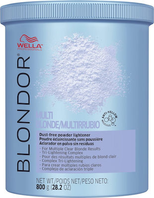 Wella Blondor Multi Blonde Σκόνη Ξανοίγματος έως 7 Τόνους 800gr