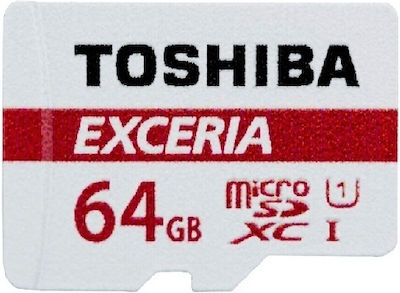 Toshiba Exceria M301 microSDXC 64GB Klasse 10 U1 UHS-I mit Adapter