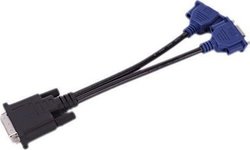 DVI-I към 2 VGA DVI-I Мъжки към VGA Женски