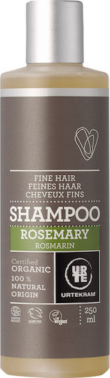 Urtekram Rosemary Fine Hair Organic Shampoos gegen Haarausfall für Zerbrechlich Haare 250ml