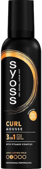 Syoss Curl Control Пяна За Коса За Къдрици 250ml