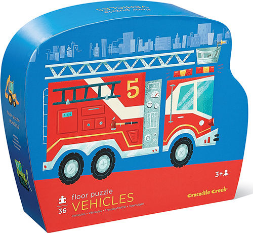 Kids Puzzle Vehicles for 3++ Years 36pcs Crocodile Creek