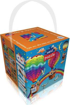 Kinderpuzzle Βόλτα με Αερόστατο 48pcs Next