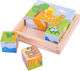 Lemnos Puzzle pentru Copii Dinozauri pentru 1+ Ani 9buc Big Jigs