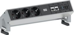 Bachmann Desk 2 3x Πολύπριζο 3 Θέσεων με Καλώδιο 1.5m Bachmann Desk 2 3x Πολύπριζο 3 Θέσεων με Καλώδιο 1.5m