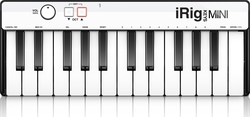 IK Multimedia Midi Keyboard iRig Keys MINI με 25 Πλήκτρα σε Λευκό Χρώμα