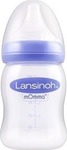 Lansinoh Plastic Bottle with Silicone Nipple for 0+, 0+ m, months 160ml 1pcs