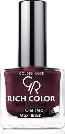 Golden Rose Rich Color Glossy Βερνίκι Νυχιών Μπορντό 34 10.5ml