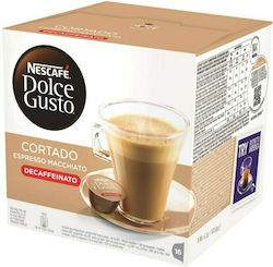 Nescafe Espresso Cortado Espresso Decaffeine 16caps