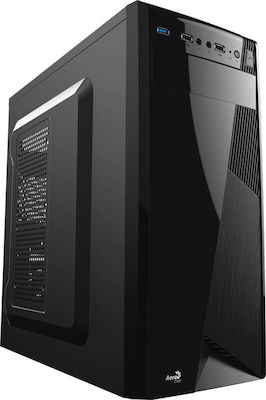 Aerocool CS-1101 Midi Tower Κουτί Υπολογιστή Μαύρο