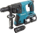 Makita Impact Demolition Hammer Battery 18V 2x3Ah with Chuck SDS Plus / Quick