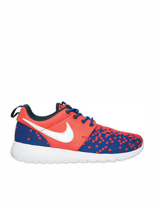 Roshe One Print Αθλητικά Παιδικά Παπούτσια Running με Κορδόνια Πορτοκαλί