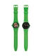 Swatch Sistem Frog Uhr Automatisch mit Grün Kautschukarmband