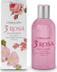 L' Erbolario 3 Rosa Αφρόλουτρο σε Gel με Βρώμη & Άρωμα Τριαντάφυλλο, Άνθη Αλθαίας, Ροζ Πιπέρι 250ml