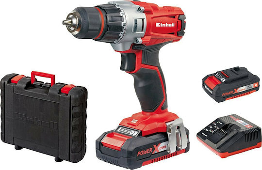 Einhell TE-CD 18/2 Li Kit Drill Driver Battery 18V 2x1.5Ah