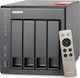 QNap TS-451+-8G NAS Tower με 4 θέσεις για HDD/SSD και 2 θύρες Ethernet