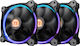 Thermaltake Riing 14 Case Fan 140mm (1400rpm / 51.15cfm) με RGB Φωτισμό και Σύνδεση 4-Pin PWM 3τμχ