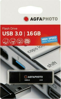 AgfaPhoto 16GB USB 3.0 Stick Black