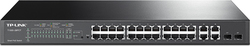 TP-LINK TL-SL2428P v1 Gestionat L2 PoE+ Switch cu 28 Porturi Ethernet și 2 Porturi SFP