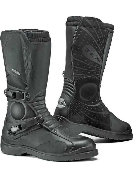 TCX Infinity Gore-Tex Мъжки Мотоциклетни Ботуши Кожени Gore-Tex Черни