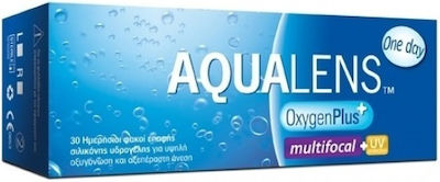 Meyers Aqualens Oxygen Plus One Day Multifocal 30 Ημερήσιοι Πολυεστιακοί Φακοί Επαφής Σιλικόνης Υδρογέλης με UV Προστασία