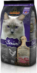 Leonardo Adult Senior Trockenfutter für erwachsene Katzen mit Geflügel 2kg