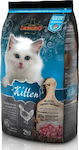 Leonardo Kitten Dry Food for Juvenile Cats with Chicken 7.5kg