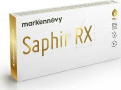 Mark'ennovy Saphir RX Multifocal Toric 3 Μηνιαίοι Αστιγματικοί Πολυεστιακοί Φακοί Επαφής Σιλικόνης Υδρογέλης
