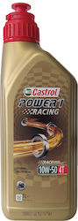 Castrol Power 1 Racing 4T Synthetic Motorcycle Oil for Four-Stroke Engines 10W-50 1lt