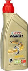 Castrol Power 1 4T Ημισυνθετικό Λάδι Μοτοσυκλέτας για Τετράχρονους Κινητήρες 10W-40 1lt