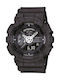 Casio G-Shock Uhr Chronograph Batterie mit Schwarz Kautschukarmband