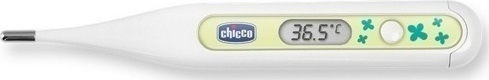 Chicco Digi Baby 06929 Digital Thermometer Armpit Potrivit pentru bebeluși Verde with Cactus