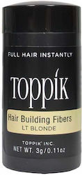 Toppik Hair Building Fibers with Keratin Hair Building Fibers Travel Light Blonde 3gr