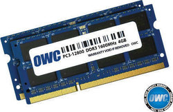 OWC 8GB DDR3 RAM mit 2 Modulen (2x4GB) und Geschwindigkeit 1600 für Laptop