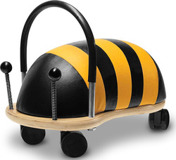 Wheelybug Animal Baby Push Walker Bee Small for 12+ Months