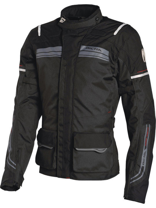 Richa Phantom Winter Men's Riding Jacket Waterproof Black 2PHA100