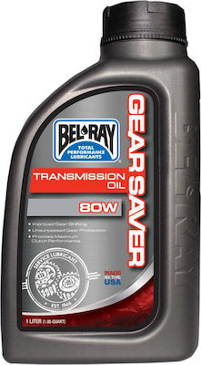 Bel-Ray Gear Saver Transmission Synthetic Motorcycle Gear Oil 80W 1lt