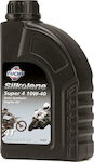 Fuchs Silkolene Super 4 Semi-Synthetic 10W-40 4-Stroke Motorcycle Motor Oil 1lt