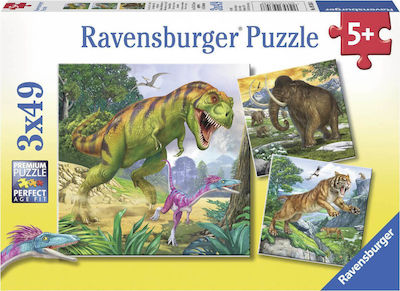 Kinderpuzzle Δεινόσαυροι für 5++ Jahre 147pcs Ravensburger