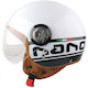 Beon B-110 Nano+ White Jet Helmet