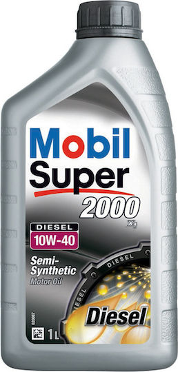 Mobil Super 2000 X1 Diesel Semisintetic Ulei Auto 10W-40 1lt
