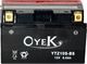 Oyek Motorradbatterie YTZ10S-BS mit Kapazität 8.6Ah