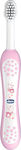 Chicco Baby Toothbrush for 6m+ Pink / White