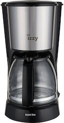 Izzy Black Line HB88024 Филтърна Кафемашина 800...
