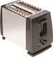 Crown CT-702 CT 702 Prăjitor de pâine 2 sloturi 700W Inox