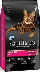 Equilibrio Adult Hairball Control Hrană Uscată pentru Pisici Adulte cu Pui 7.5kg